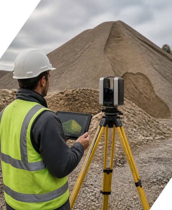 Лазерное 3D сканирование насыпей в Губкине от 15237 р. | ЭкспертизаРоссия
